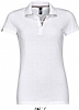 Polo Mujer Patriot Sols - Color Blanco / Rojo